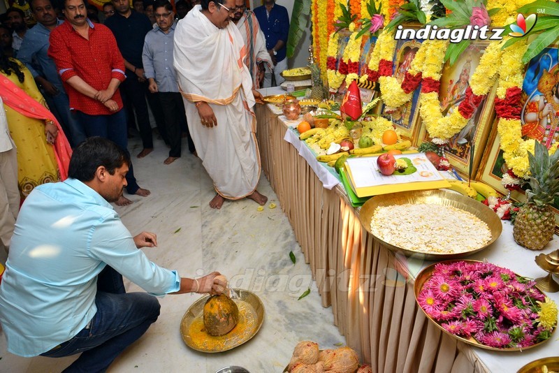 Nithiin's 'Srinivasa Kalyanam' Movie Launch