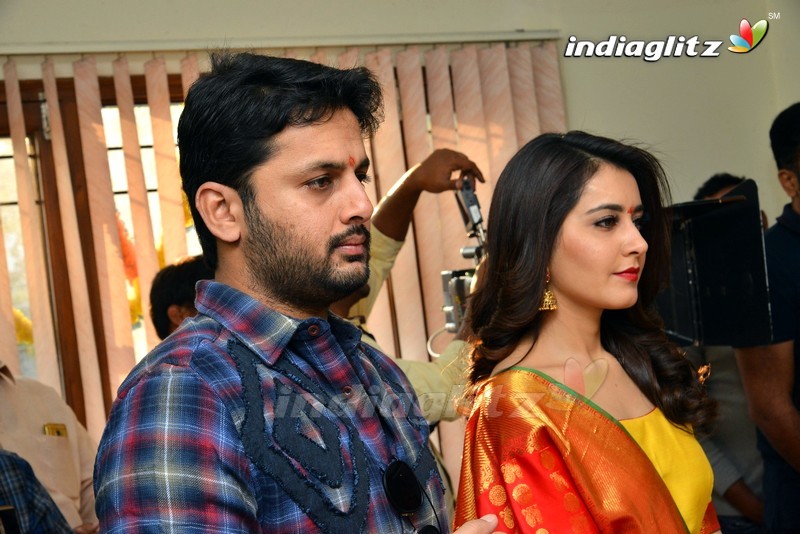 Nithiin's 'Srinivasa Kalyanam' Movie Launch