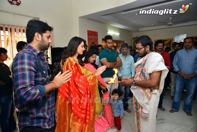 Nithiin's 'Srinivasa Kalyanam' Movie Launch