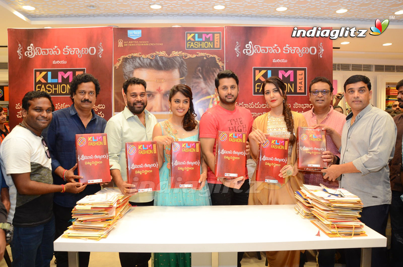 'Srinivasa Kalyanam' Team at KLM Fashion Mall