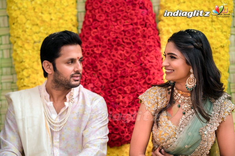 Nithin - Shalini Engagement Moments