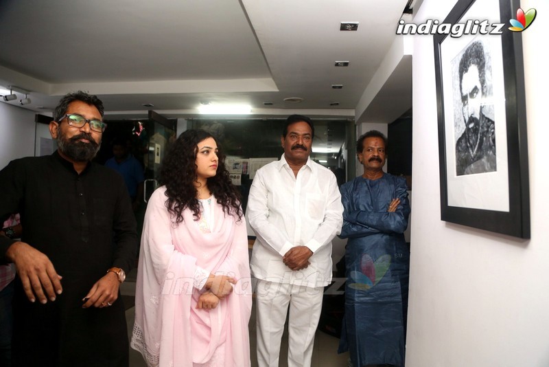 Nithya Menon @ Gaze Art Show