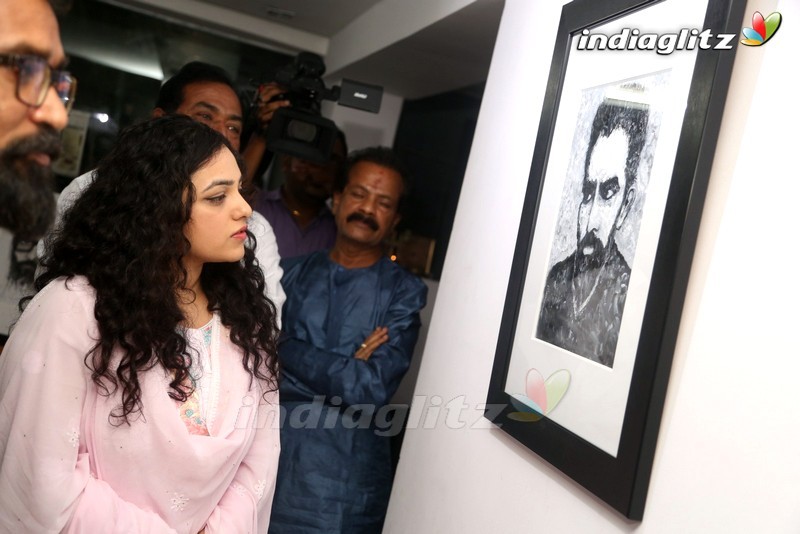 Nithya Menon @ Gaze Art Show