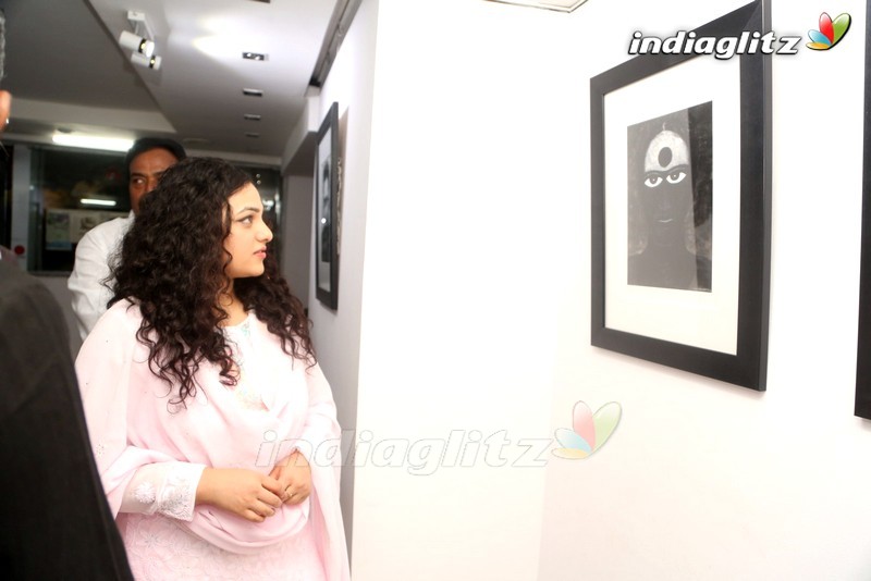 Nithya Menon @ Gaze Art Show