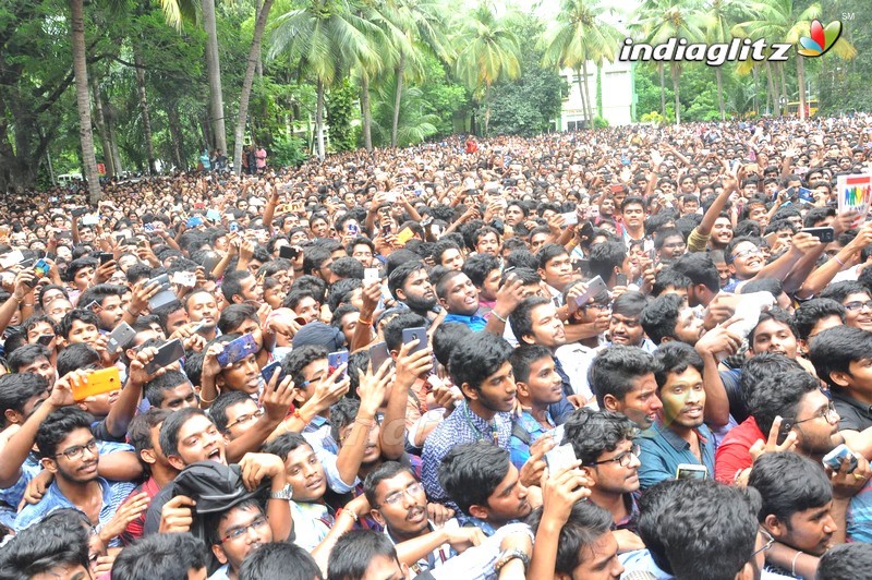 'Nene Raju Nene Mantri' Team @ K L University