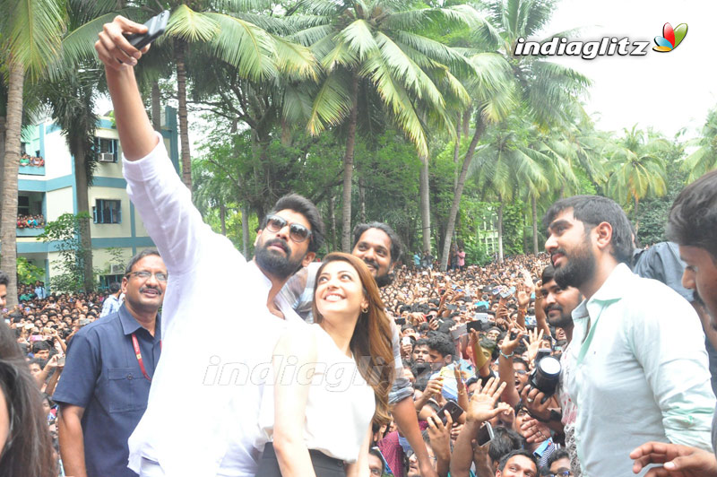 'Nene Raju Nene Mantri' Team @ K L University