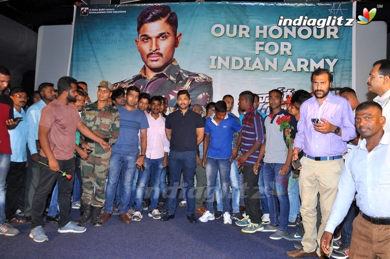 Army Officers Watch Naa Peru Surya