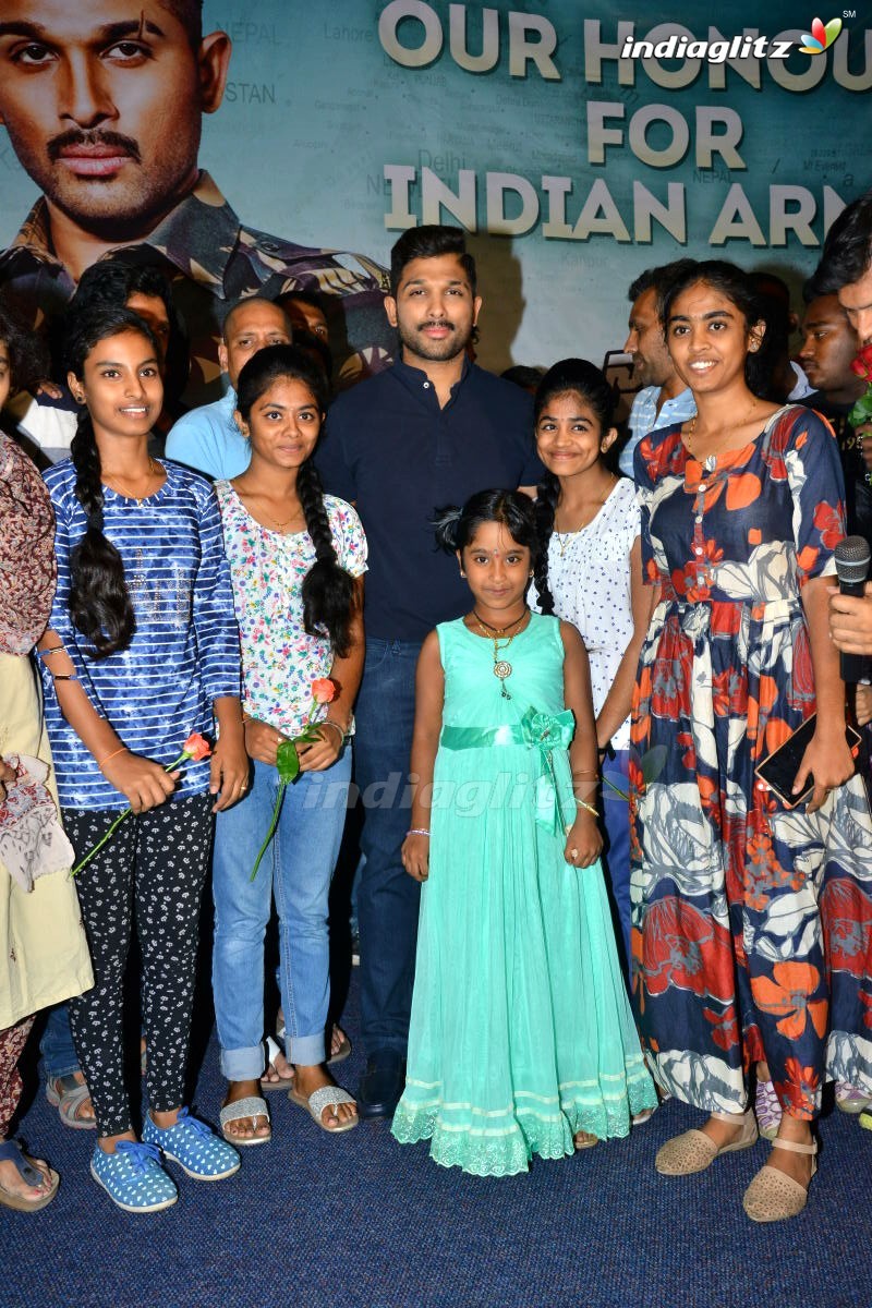 Army Officers Watch Naa Peru Surya