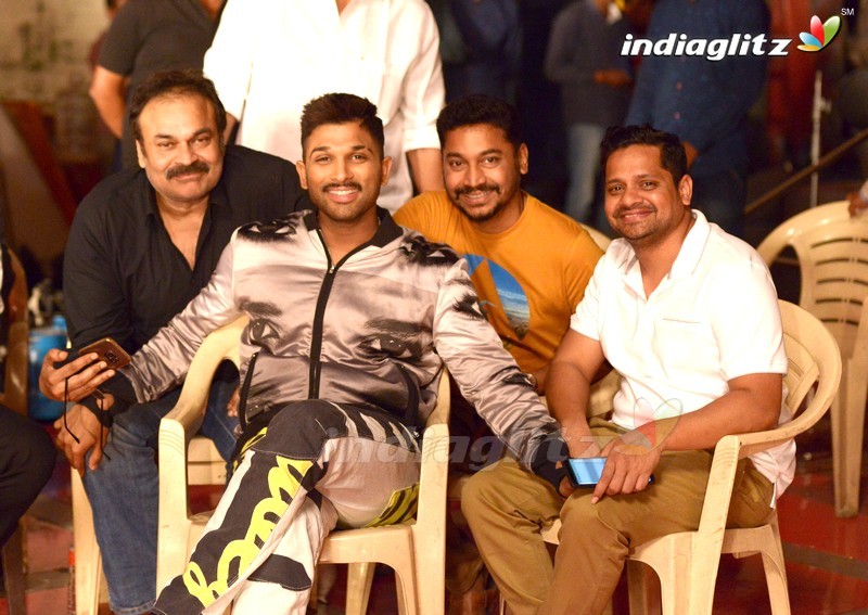 'Naa Peru Surya' On Location