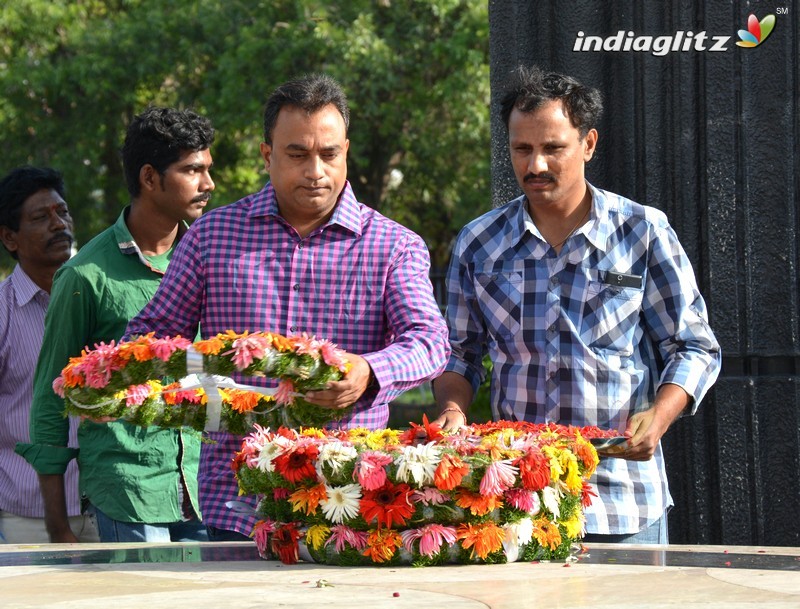 Jr NTR and Koratala Shiva @ Ntr Ghat