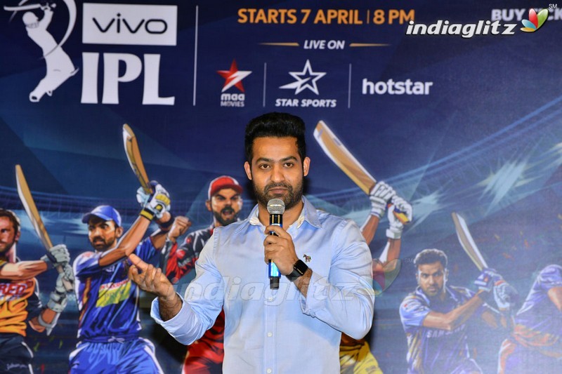 NTR At IPL 2018 Telugu Press Meet