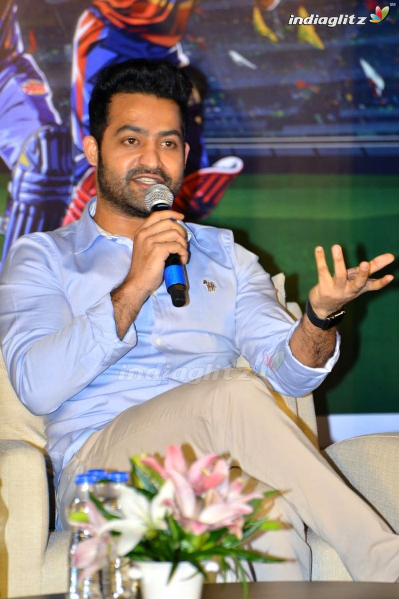 NTR At IPL 2018 Telugu Press Meet