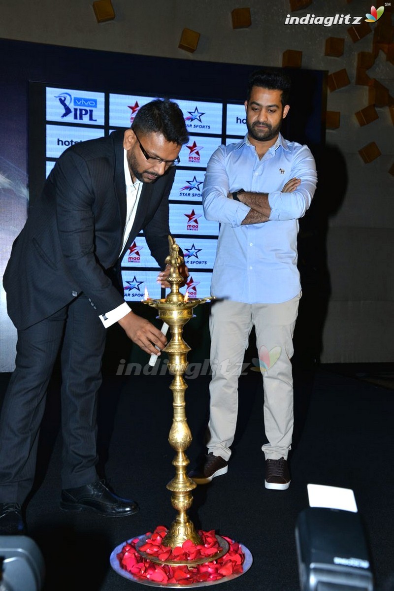 NTR At IPL 2018 Telugu Press Meet