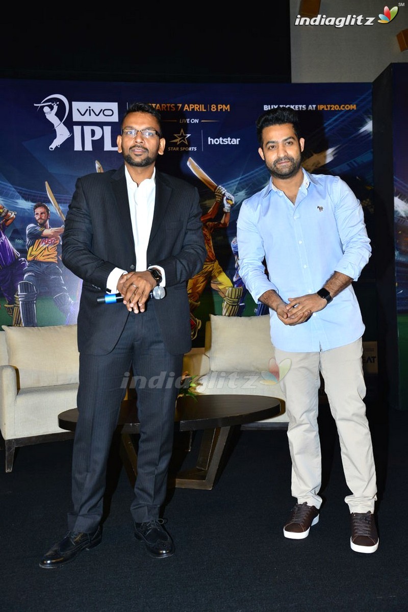 NTR At IPL 2018 Telugu Press Meet