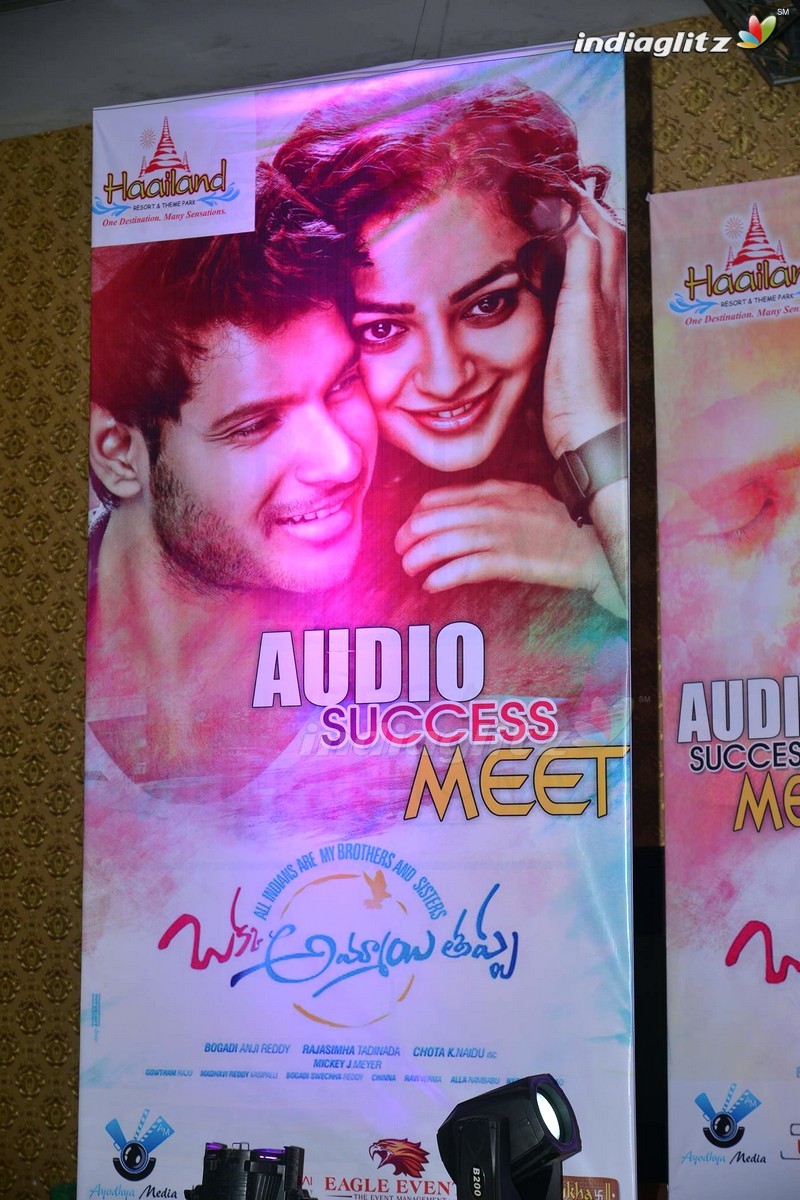 'Oka Ammayi Thappa' Audio Success Meet