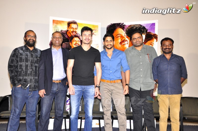 Naga Chaitanya And Akhil Launches 'Oopiri' Trailer