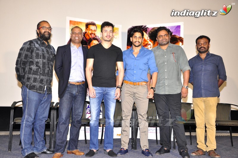 Naga Chaitanya And Akhil Launches 'Oopiri' Trailer