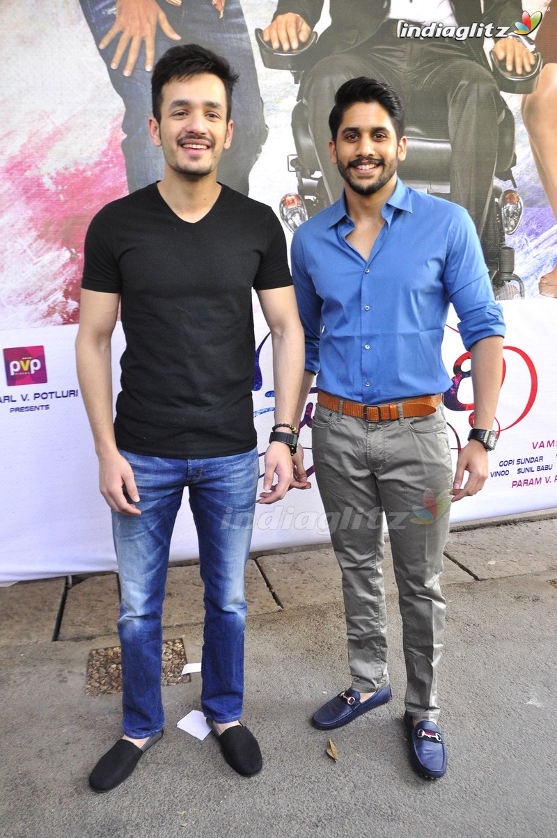 Naga Chaitanya And Akhil Launches 'Oopiri' Trailer