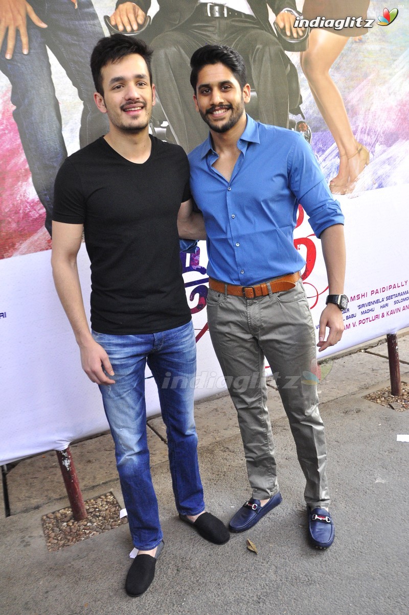 Naga Chaitanya And Akhil Launches 'Oopiri' Trailer