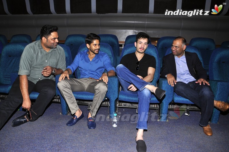 Naga Chaitanya And Akhil Launches 'Oopiri' Trailer