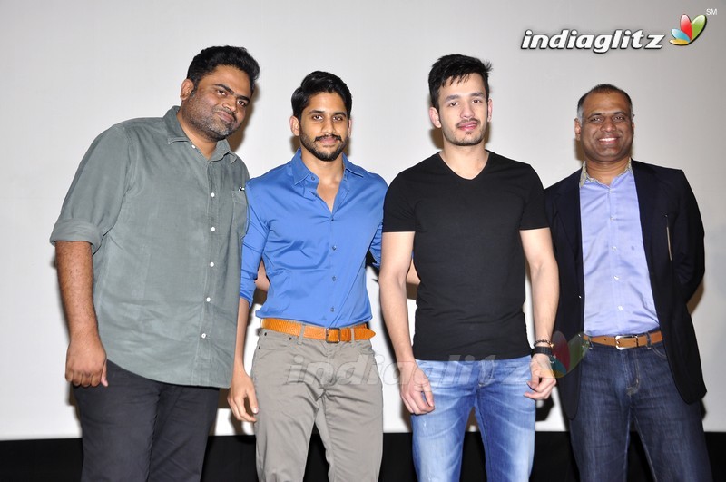 Naga Chaitanya And Akhil Launches 'Oopiri' Trailer