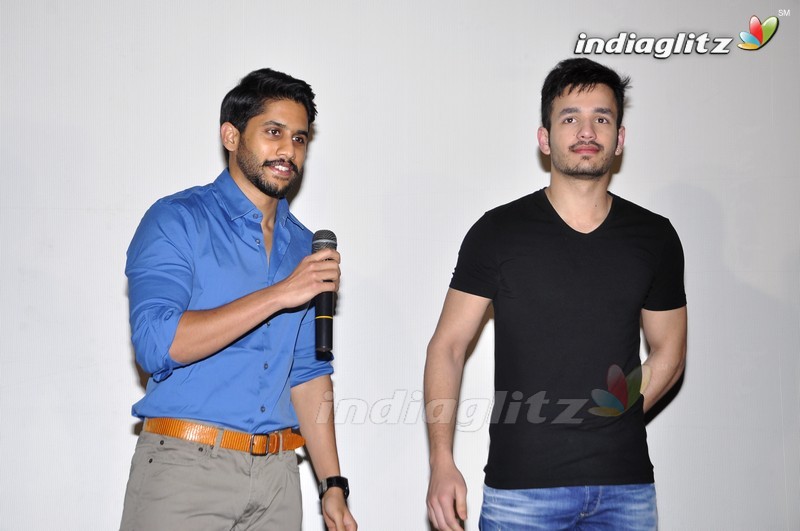 Naga Chaitanya And Akhil Launches 'Oopiri' Trailer