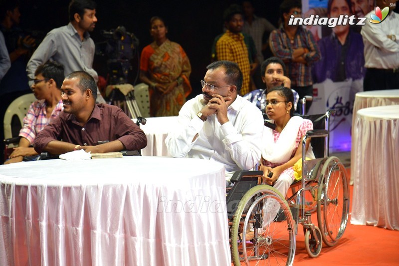 'Oopiri' Team Meets Physically Challenged People