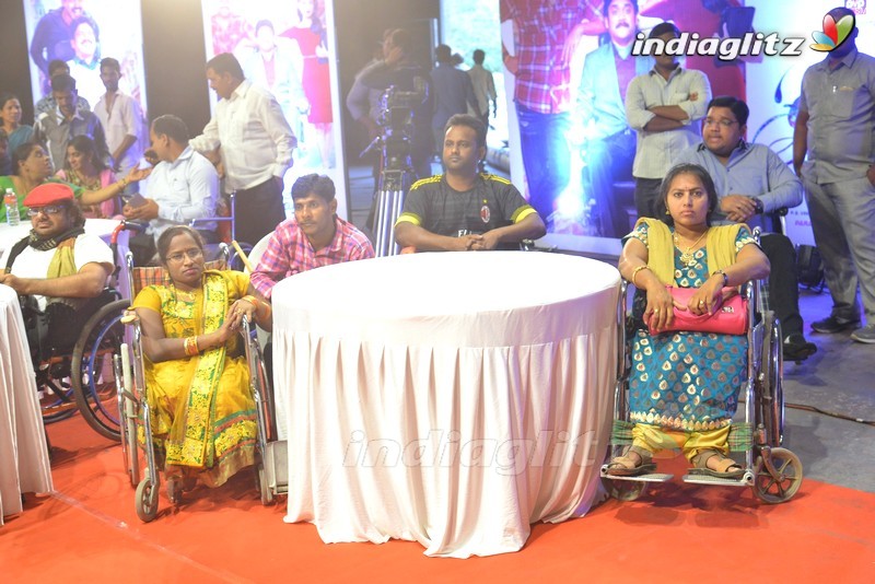 'Oopiri' Team Meets Physically Challenged People