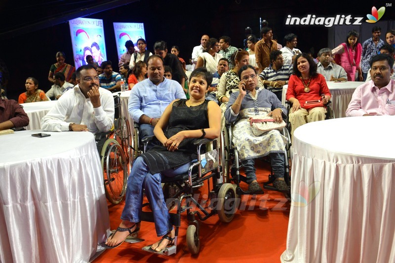 'Oopiri' Team Meets Physically Challenged People