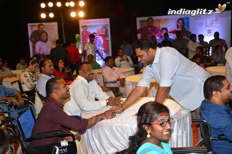 'Oopiri' Team Meets Physically Challenged People