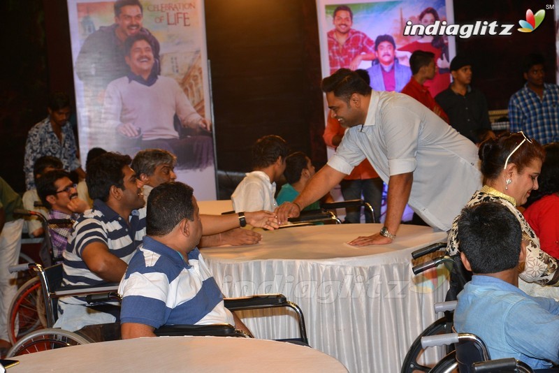 'Oopiri' Team Meets Physically Challenged People