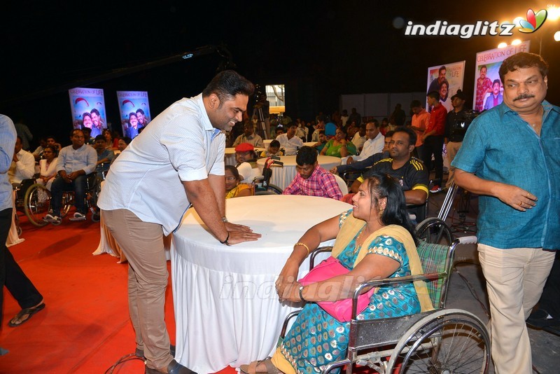 'Oopiri' Team Meets Physically Challenged People