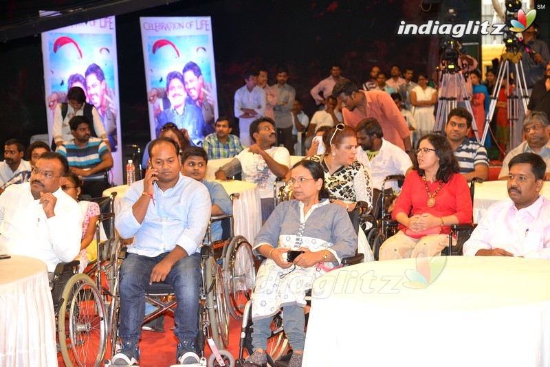 'Oopiri' Team Meets Physically Challenged People