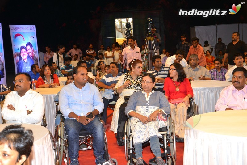 'Oopiri' Team Meets Physically Challenged People