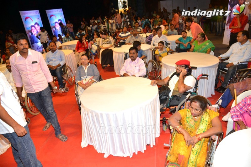 'Oopiri' Team Meets Physically Challenged People