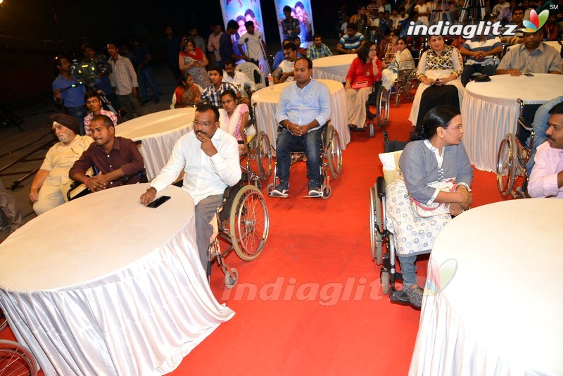 'Oopiri' Team Meets Physically Challenged People