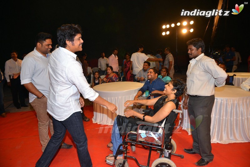 'Oopiri' Team Meets Physically Challenged People