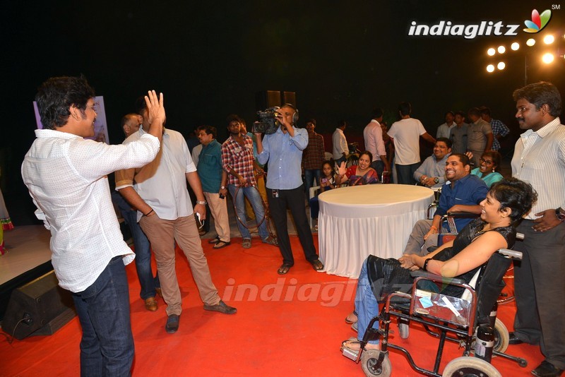 'Oopiri' Team Meets Physically Challenged People