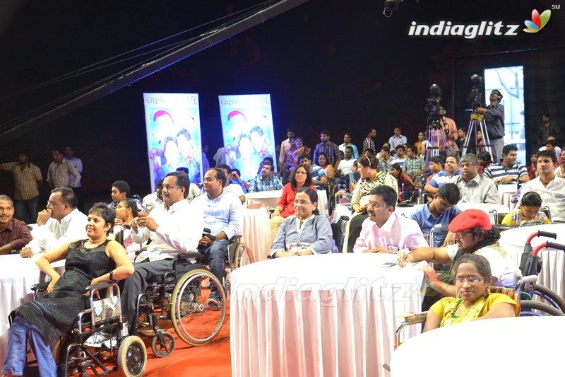 'Oopiri' Team Meets Physically Challenged People