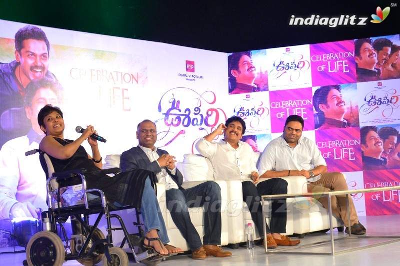 'Oopiri' Team Meets Physically Challenged People