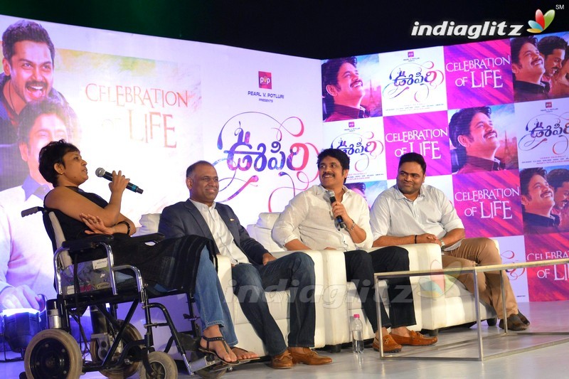 'Oopiri' Team Meets Physically Challenged People