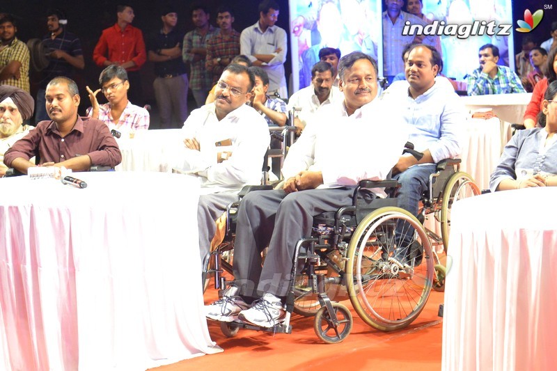 'Oopiri' Team Meets Physically Challenged People