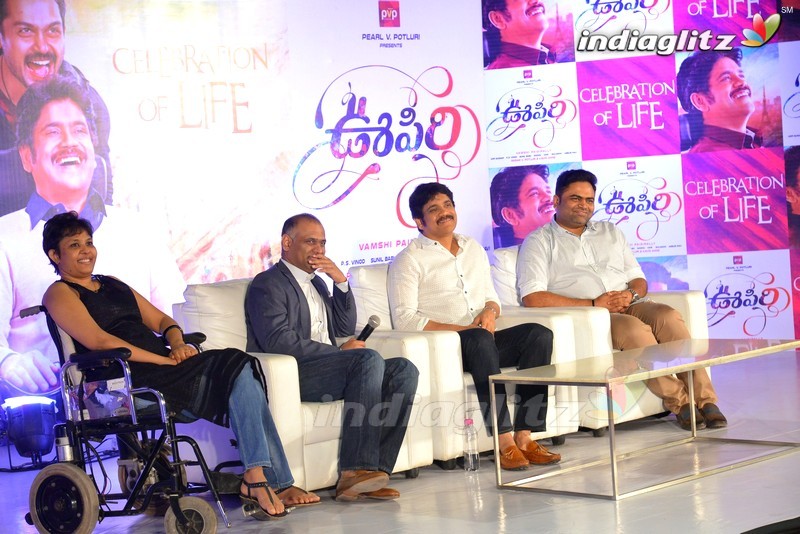 'Oopiri' Team Meets Physically Challenged People