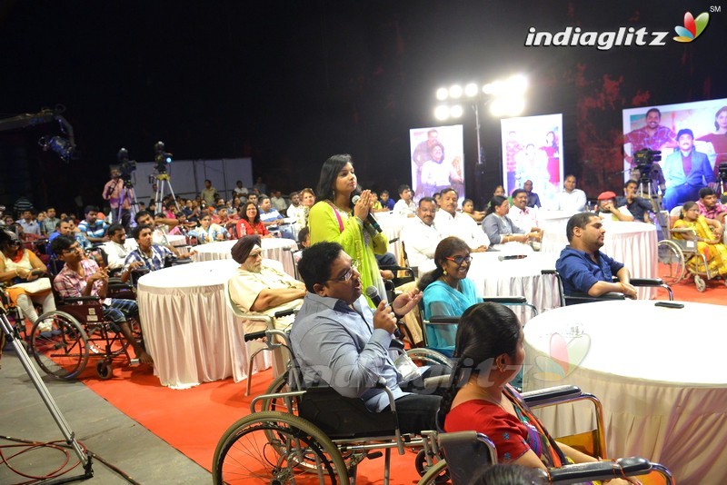 'Oopiri' Team Meets Physically Challenged People