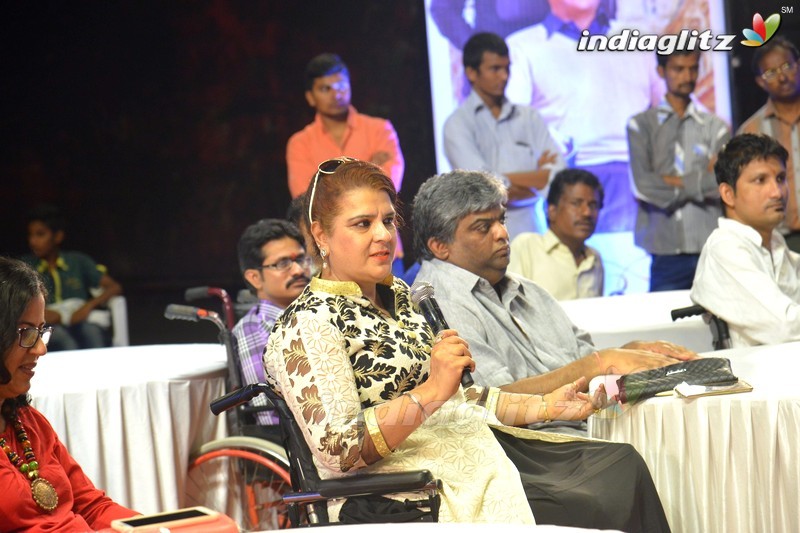 'Oopiri' Team Meets Physically Challenged People