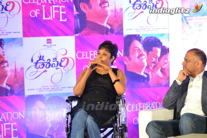 'Oopiri' Team Meets Physically Challenged People