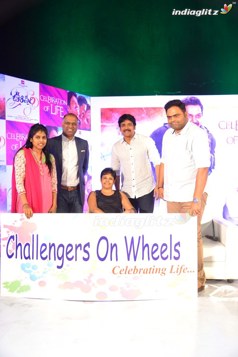 'Oopiri' Team Meets Physically Challenged People