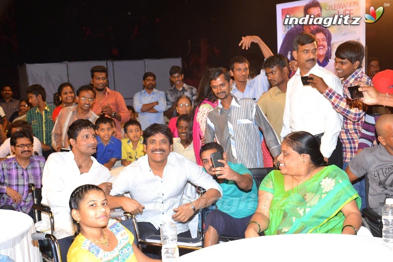 'Oopiri' Team Meets Physically Challenged People