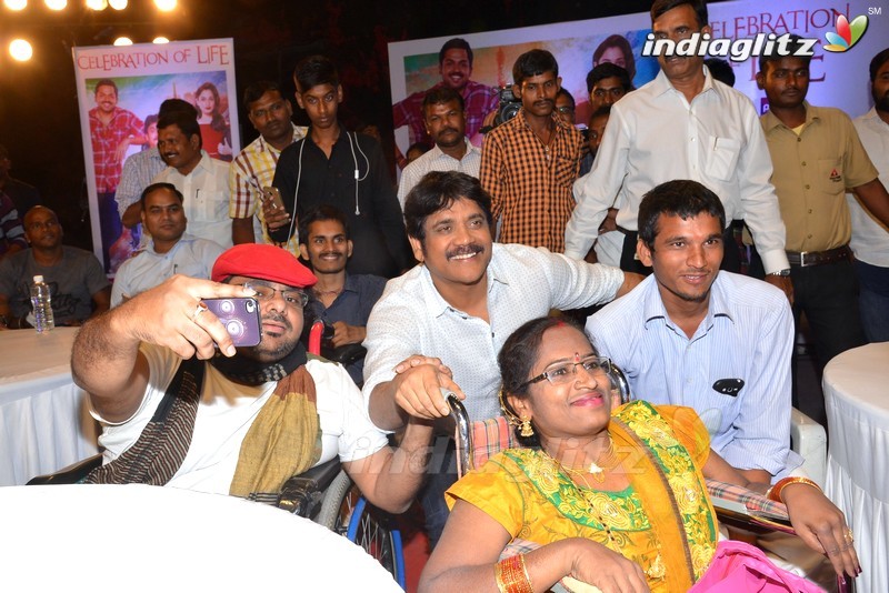 'Oopiri' Team Meets Physically Challenged People