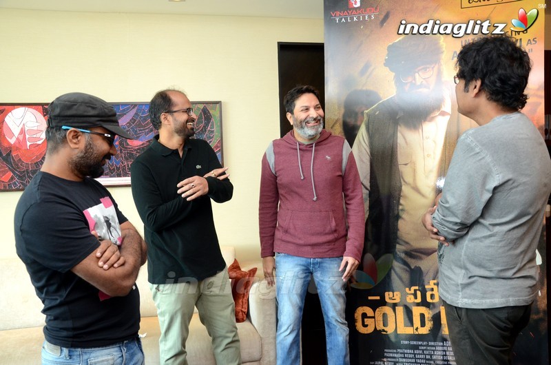 'Operation Gold Fish' Poster Launch By Trivikram Srinivas